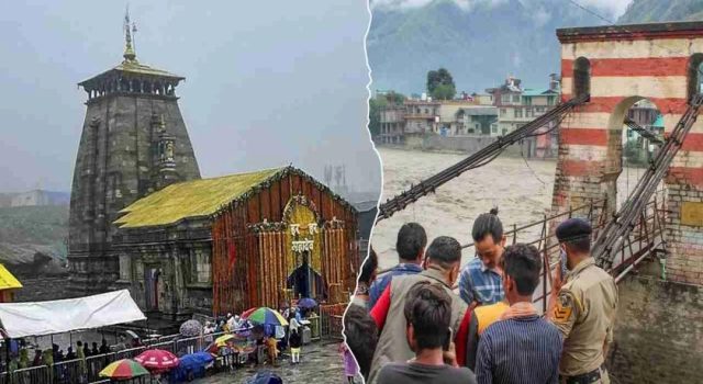 भारी बारिश के कारण चारधाम यात्रा अस्थायी रूप से रोकी गई